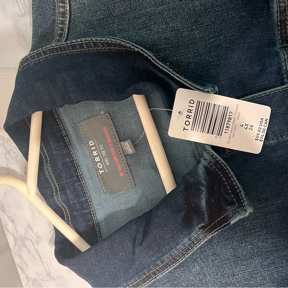 Torrid Jean Jacket - Picture 2 of 3